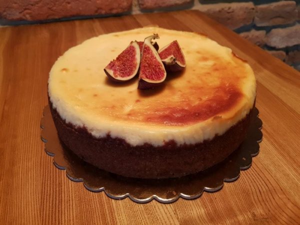 Vanilkový cheesecake